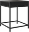 vidaXL - Salontafel - met - Infinity - LED - 40x40x51 - cm - zwart