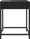 vidaXL - Salontafel - met - Infinity - LED - 40x40x51 - cm - zwart