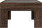 vidaXL - Salontafel - met - Infinity - LED - 50x50x30 - cm - bruin - eikenkleurig