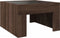 vidaXL - Salontafel - met - Infinity - LED - 50x50x30 - cm - bruin - eikenkleurig