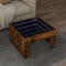 vidaXL - Salontafel - met - Infinity - LED - 50x50x30 - cm - gerookt - eikenkleurig
