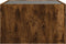 vidaXL - Salontafel - met - Infinity - LED - 50x50x30 - cm - gerookt - eikenkleurig