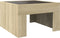 vidaXL - Salontafel - met - Infinity - LED - 50x50x30 - cm - sonoma - eikenkleurig