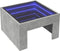 vidaXL - Salontafel - met - Infinity - LED - 50x50x30 - cm - betongrijs