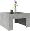 vidaXL - Salontafel - met - Infinity - LED - 50x50x30 - cm - betongrijs