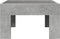 vidaXL - Salontafel - met - Infinity - LED - 50x50x30 - cm - betongrijs