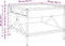 vidaXL - Salontafel - met - Infinity - LED - 50x50x38 - cm - bruin - eikenkleurig