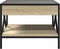 vidaXL - Salontafel - met - Infinity - LED - 50x50x38 - cm - sonoma - eikenkleurig
