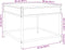 vidaXL - Salontafel - met - Infinity - LED - 50x50x41 - cm - bruin - eikenkleurig