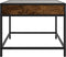 vidaXL - Salontafel - met - Infinity - LED - 50x50x41 - cm - gerookt - eikenkleurig