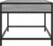 vidaXL - Salontafel - met - Infinity - LED - 50x50x41 - cm - grijs - sonoma - eikenkleur