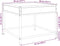vidaXL - Salontafel - met - Infinity - LED - 50x50x41 - cm - zwart