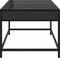 vidaXL - Salontafel - met - Infinity - LED - 50x50x41 - cm - zwart