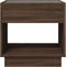 vidaXL - Salontafel - met - Infinity - LED - 50x50x50 - cm - bruin - eikenkleurig