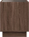 vidaXL - Salontafel - met - Infinity - LED - 50x50x50 - cm - bruin - eikenkleurig