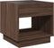 vidaXL - Salontafel - met - Infinity - LED - 50x50x50 - cm - bruin - eikenkleurig