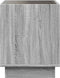 vidaXL - Salontafel - met - Infinity - LED - 50x50x50 - cm - grijs - sonoma - eikenkleur