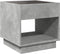 vidaXL - Salontafel - met - Infinity - LED - 50x50x50 - cm - betongrijs