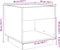vidaXL - Salontafel - met - Infinity - LED - 50x50x50 - cm - wit