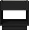 vidaXL - Salontafel - met - Infinity - LED - 50x50x50 - cm - zwart