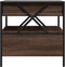 vidaXL - Salontafel - met - Infinity - LED - 50x50x51 - cm - bruin - eikenkleurig