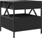 vidaXL - Salontafel - met - Infinity - LED - 50x50x51 - cm - zwart
