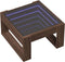vidaXL - Salontafel - met - Infinity - LED - 50x53x30 - cm - bruin - eikenkleurig
