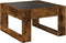vidaXL - Salontafel - met - Infinity - LED - 50x53x30 - cm - gerookt - eikenkleurig