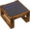 vidaXL - Salontafel - met - Infinity - LED - 50x53x30 - cm - gerookt - eikenkleurig