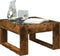 vidaXL - Salontafel - met - Infinity - LED - 50x53x30 - cm - gerookt - eikenkleurig