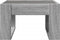 vidaXL - Salontafel - met - Infinity - LED - 50x53x30 - cm - grijs - sonoma - eikenkleur