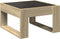 vidaXL - Salontafel - met - Infinity - LED - 50x53x30 - cm - sonoma - eikenkleurig