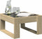vidaXL - Salontafel - met - Infinity - LED - 50x53x30 - cm - sonoma - eikenkleurig