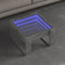 vidaXL - Salontafel - met - Infinity - LED - 50x53x30 - cm - betongrijs