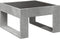 vidaXL - Salontafel - met - Infinity - LED - 50x53x30 - cm - betongrijs