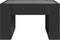 vidaXL - Salontafel - met - Infinity - LED - 50x53x30 - cm - zwart