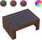 vidaXL - Salontafel - met - Infinity - LED - 70x50x30 - cm - bruin - eikenkleurig