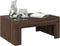 vidaXL - Salontafel - met - Infinity - LED - 70x50x30 - cm - bruin - eikenkleurig