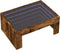 vidaXL - Salontafel - met - Infinity - LED - 70x50x30 - cm - gerookt - eikenkleurig