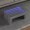 vidaXL - Salontafel - met - Infinity - LED - 70x50x30 - cm - grijs - sonoma - eikenkleur