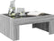 vidaXL - Salontafel - met - Infinity - LED - 70x50x30 - cm - grijs - sonoma - eikenkleur
