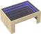 vidaXL - Salontafel - met - Infinity - LED - 70x50x30 - cm - sonoma - eikenkleurig