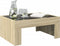 vidaXL - Salontafel - met - Infinity - LED - 70x50x30 - cm - sonoma - eikenkleurig