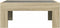 vidaXL - Salontafel - met - Infinity - LED - 70x50x30 - cm - sonoma - eikenkleurig
