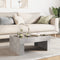 vidaXL - Salontafel - met - Infinity - LED - 70x50x30 - cm - betongrijs