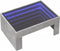 vidaXL - Salontafel - met - Infinity - LED - 70x50x30 - cm - betongrijs
