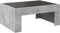 vidaXL - Salontafel - met - Infinity - LED - 70x50x30 - cm - betongrijs