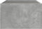 vidaXL - Salontafel - met - Infinity - LED - 70x50x30 - cm - betongrijs