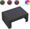 vidaXL - Salontafel - met - Infinity - LED - 70x50x30 - cm - zwart
