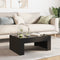 vidaXL - Salontafel - met - Infinity - LED - 70x50x30 - cm - zwart